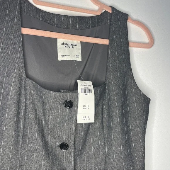 Abercrombie & Fitch Mara Square Neck Mini Dress XS Tall - Picture 8 of 10